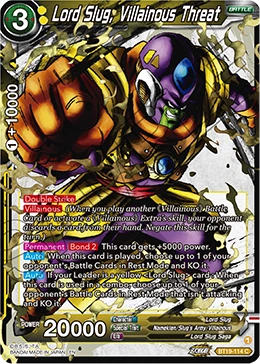 Lord Slug, Villainous Threat BT19-114 card