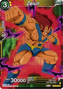 Zeiun BT19-121 card