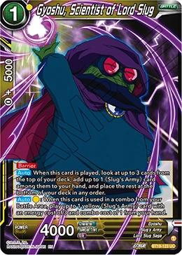 Gyoshu, Scientist of Lord Slug BT19-123 card