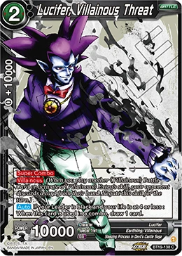 Lucifer, Villainous Threat BT19-138 card