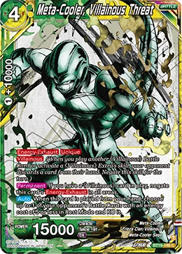 Meta-Cooler, Villainous Threat BT19-146 card
