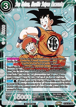 Son Gohan, Hostile Saiyan Encounter BT19-147_PR card