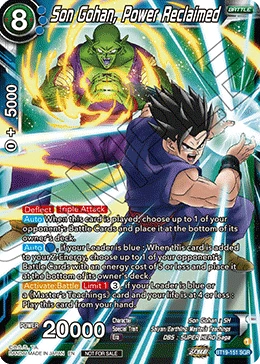 Son Gohan, Power Reclaimed BT19-151_PR card