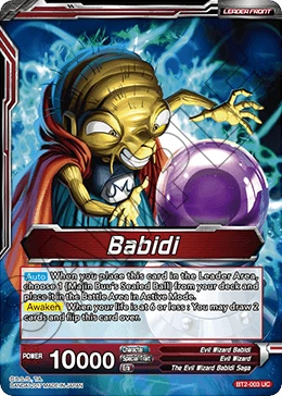Babidi BT2-003 card