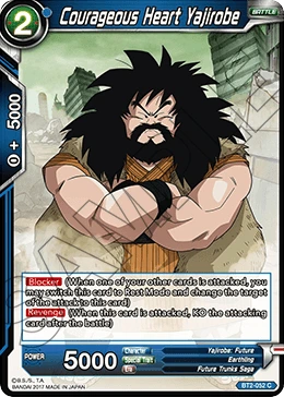 Courageous Heart Yajirobe BT2-052 card