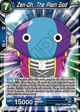 Zen-Oh, The Plain God BT2-060 card