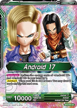 Android 17 BT2-070 card