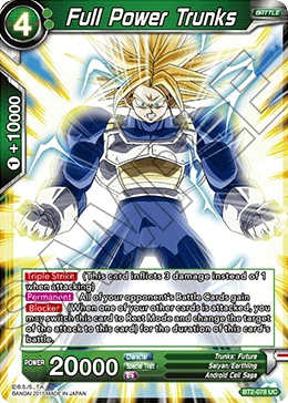 Full Power Trunks BT2-078 card