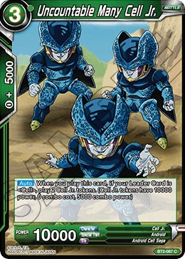 Uncountable Many Cell Jr. BT2-087 card