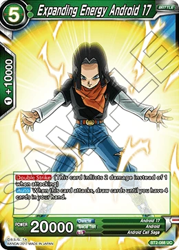 Expanding Energy Android 17 BT2-088 card