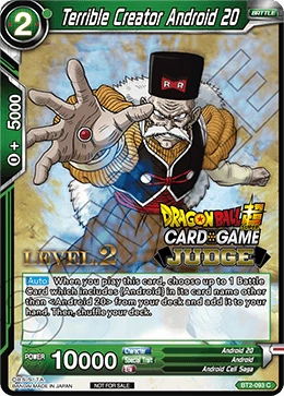 Terrible Creator Android 20 BT2-093_PR02 card