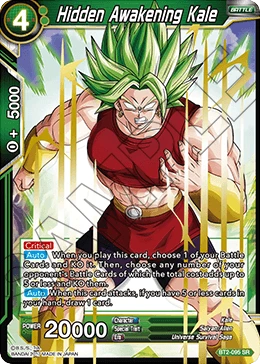 Hidden Awakening Kale BT2-095 card