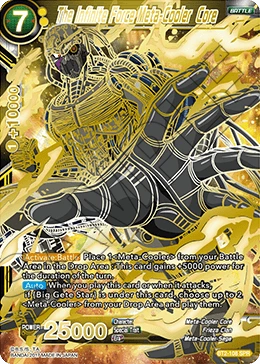 The Infinite Force Meta-Cooler Core BT2-108_SPR card