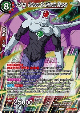 Anilaza, Universe 3's Ultimate Weapon BT20-011 card