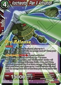 Koichiarator, Plan X Activation BT20-012_PR card