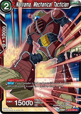 Narirama, Mechanical Tactician BT20-020 card