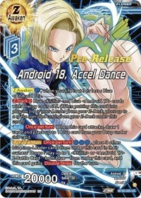 Android 18, Accel Dance BT20-025_PR card