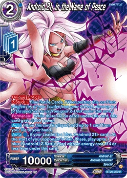 Android 21, in the Name of Peace BT20-029_PR card