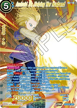 Android 18, Helping Her Husband BT20-041_SPR card