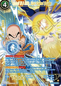 Android 18 & Krillin, Super-Powered Spouses BT20-043_SPR card