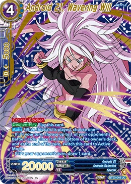 Android 21, Wavering Will BT20-046_PR02 card