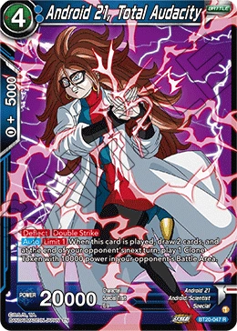 Android 21, Total Audacity BT20-047 card