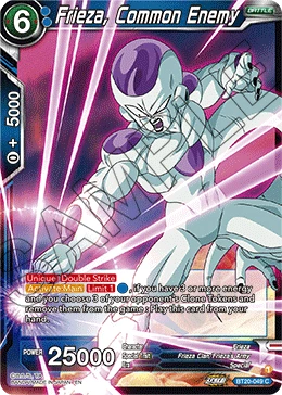 Frieza, Common Enemy BT20-049 card