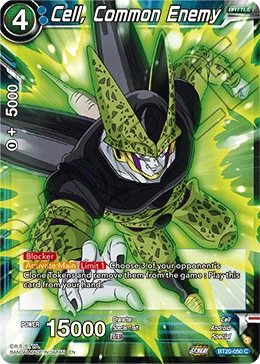 Cell, Common Enemy BT20-050 card