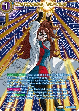 Unstoppable Technique BT20-053_PR02 card