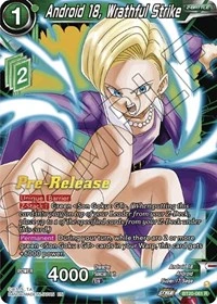 Android 18, Wrathful Strike BT20-061_PR