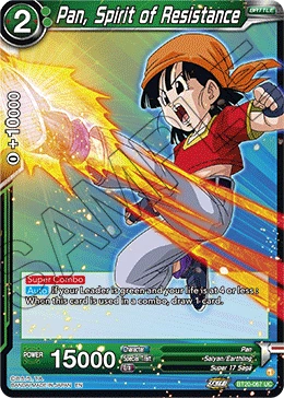 Pan, Spirit of Resistance BT20-067 card
