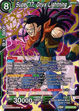 Super 17, Onyx Lightning BT20-073 card