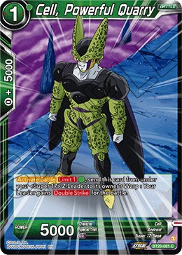 Cell, Powerful Quarry BT20-081 card
