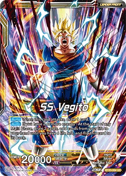 SS Vegito BT20-084 card