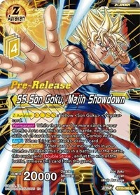 SS Son Goku, Majin Showdown BT20-086_PR card