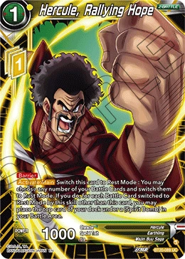 Hercule, Rallying Hope BT20-089 card