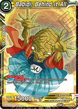 Babidi, Behind it All BT20-094 card