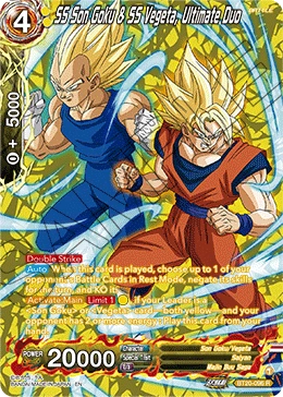 SS Son Goku & SS Vegeta, Ultimate Duo BT20-096_PR card