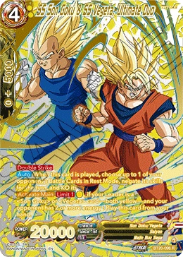 SS Son Goku & SS Vegeta, Ultimate Duo BT20-096_PR02 card