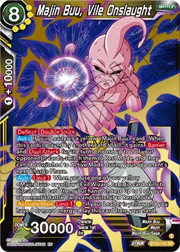 Majin Buu, Vile Onslaught BT20-104 Dragon Ball Masters card