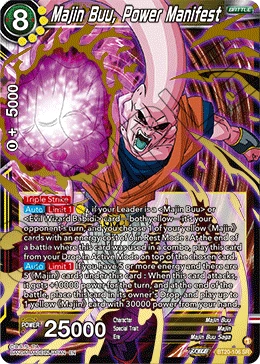 Majin Buu, Power Manifest BT20-106 card