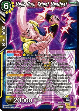 Majin Buu, Talent Manifest BT20-107 card