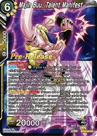 Majin Buu, Talent Manifest BT20-107_PR card