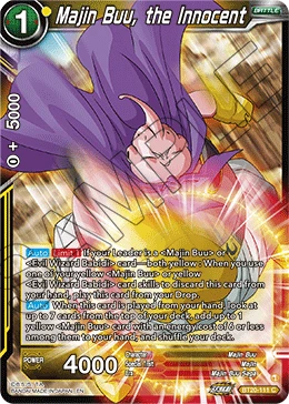 Majin Buu, the Innocent BT20-111 card