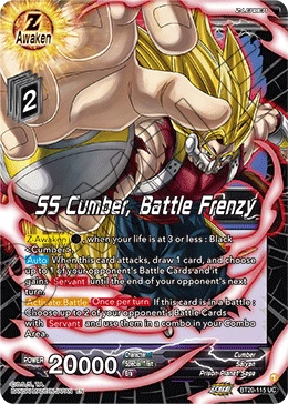 SS Cumber, Battle Frenzy BT20-115 card