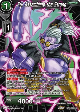 Fu, Assembling the Strong BT20-116 card