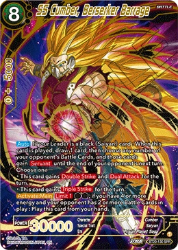 SS Cumber, Berserker Barrage BT20-130_SPR card