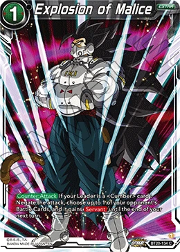 Explosion of Malice BT20-134 card