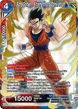 Son Gohan, Strength of Conviction BT20-138 card