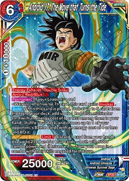 Android 17, The Move that Turns the Tide BT20-139 card